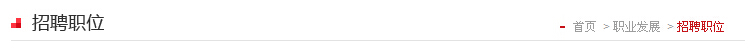 招聘職位