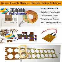 柔性加熱片 熱失控高溫PI加熱片蝕刻膜 儲能裝置發熱膜 熱失控高溫PI加熱片(聚酰亞胺)加熱膜